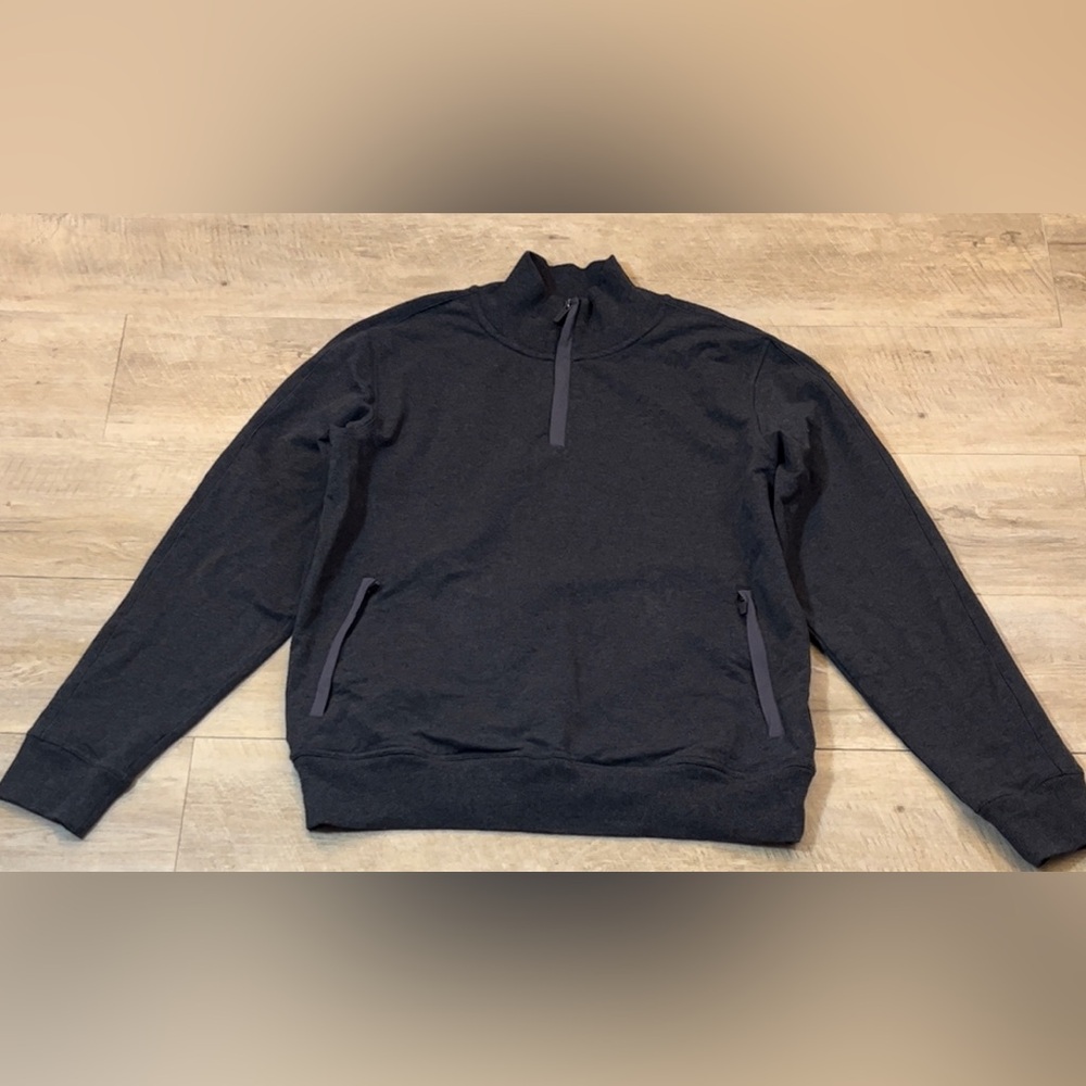 Mack Weldon Men’s Cotton/Spandex 1/4 Zip Pullover Size XL